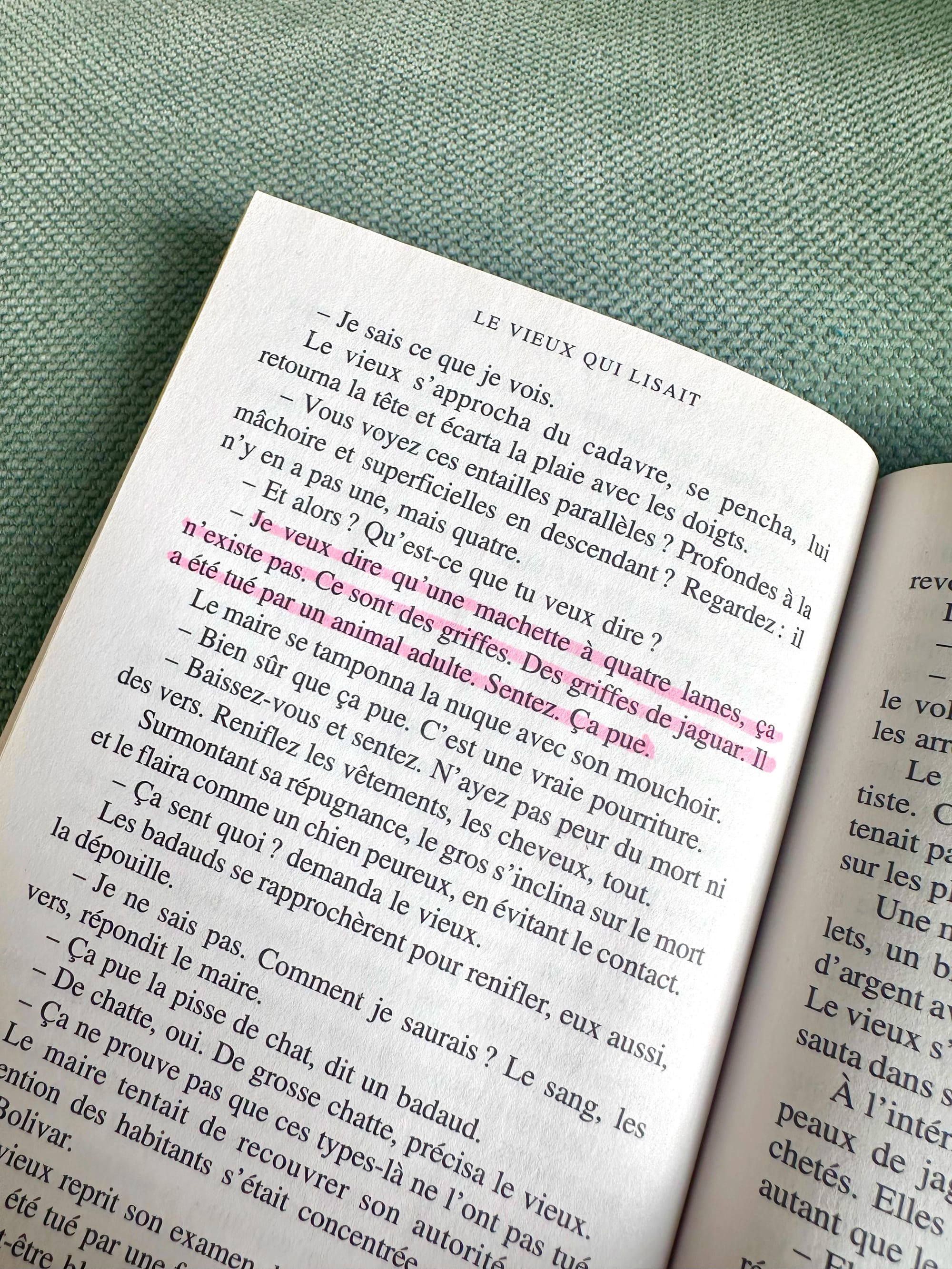 Le vieux qui lisait des romans d’amour – Luis Sepúlveda (1989)