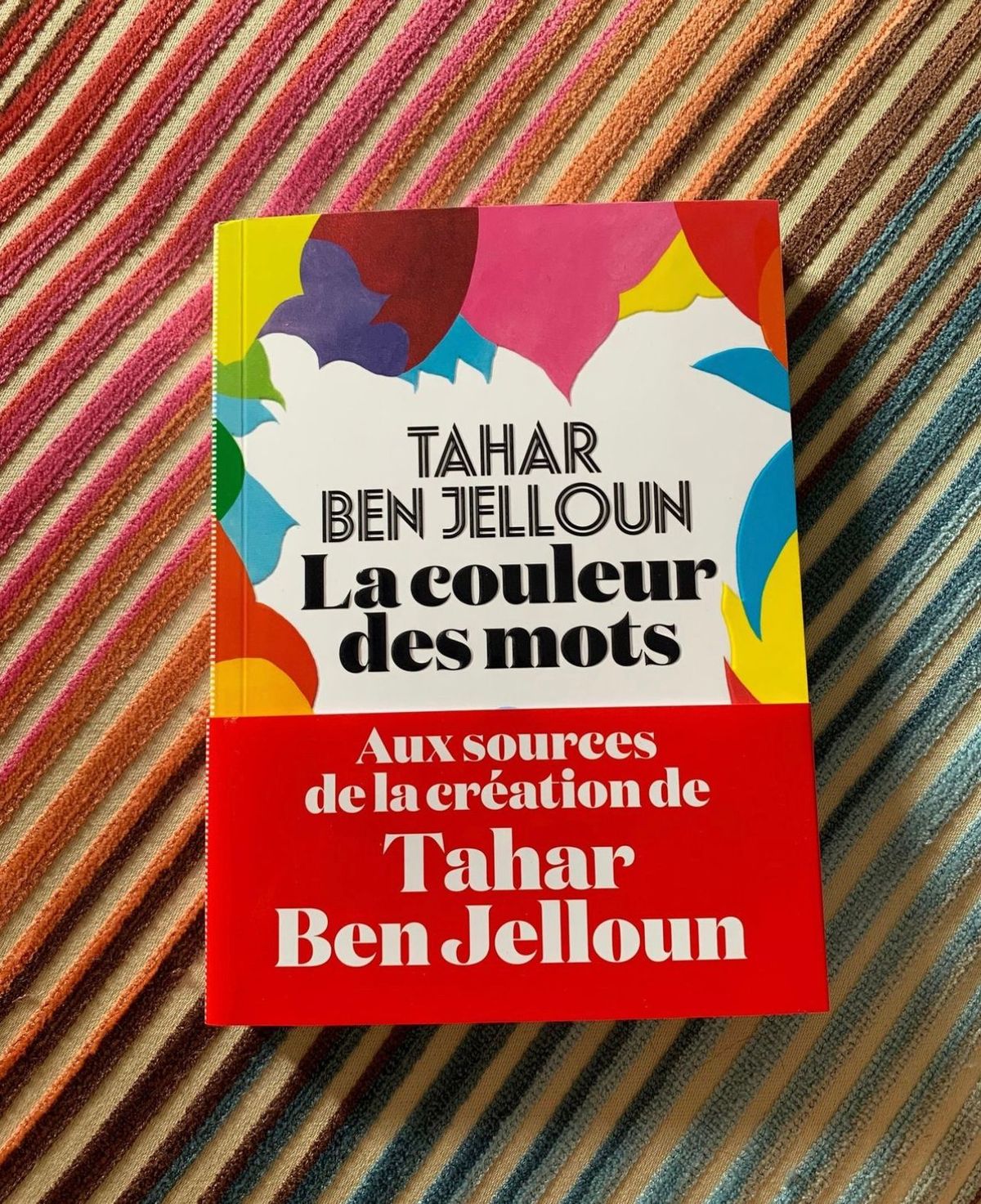 La couleur des mots – Tahar Ben Jelloun (2022)